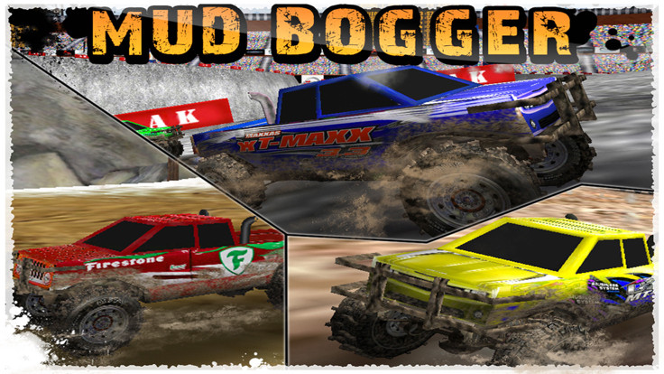 Mud Bogger Monster Truck Race截图5