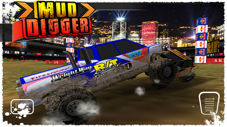 Mud Digger Simulator Racing截图1