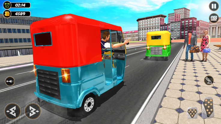 Indian Auto Rickshaw Drive 3D截图1