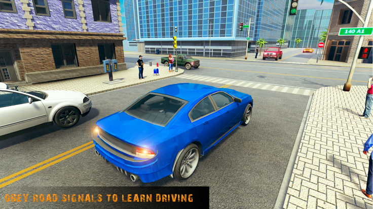 Car Racer City Driving School截图1