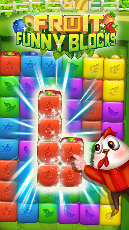 Fruit Funny Blocks farm cubes截图3