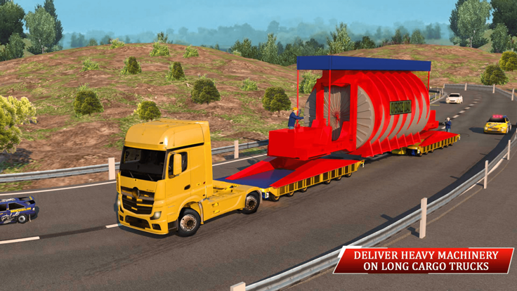 Oversized Load Cargo Truck Sim截图5
