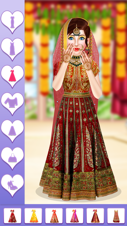 印度新娘装扮改头换面截图4