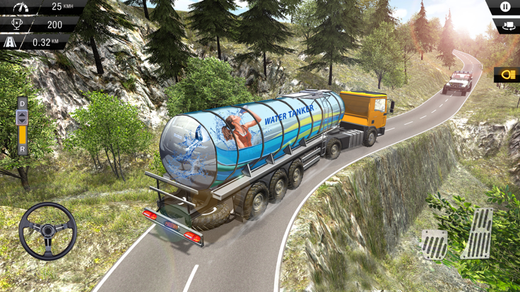 Offroad Water Tanker Transport截图4