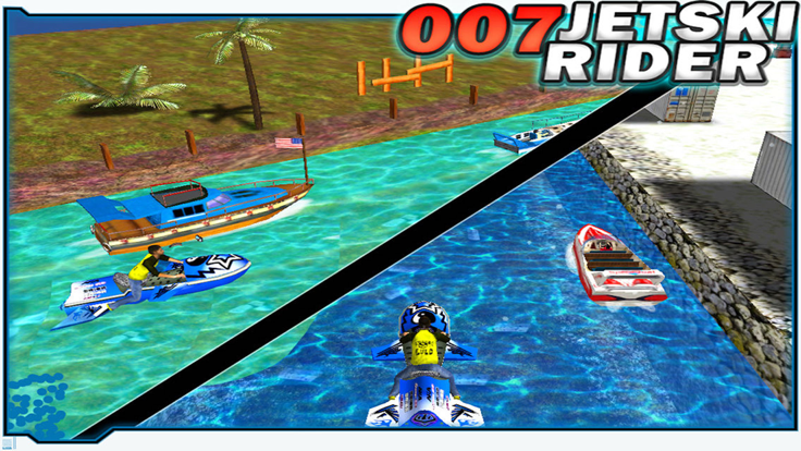 007 JetSki Rider  Bike Race截图2