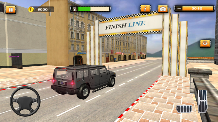 Extreme Jeep Stunts Tricks 3D截图2