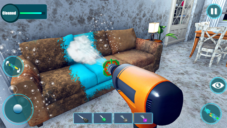 Power Gun Washer Simulator 3D截图5