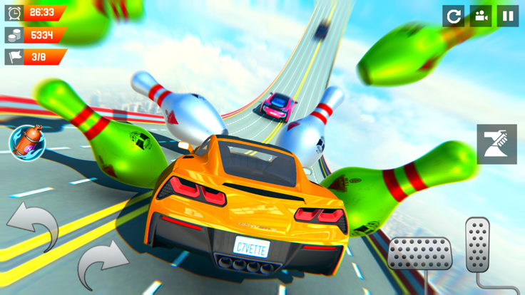 Car Stunt Driver Ramp Jumping截图1