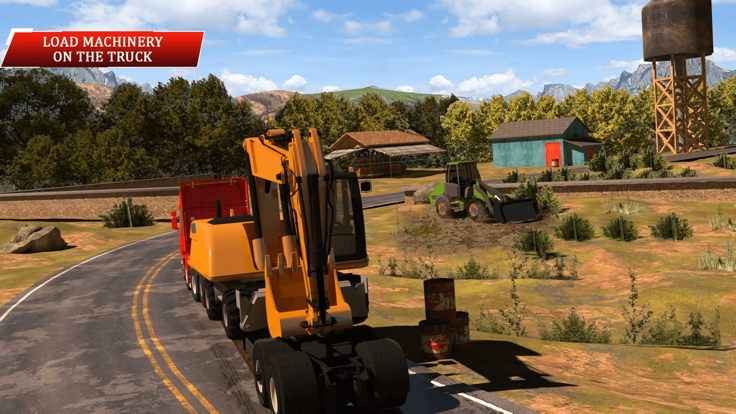 Oversized Load Cargo Truck Sim截图1