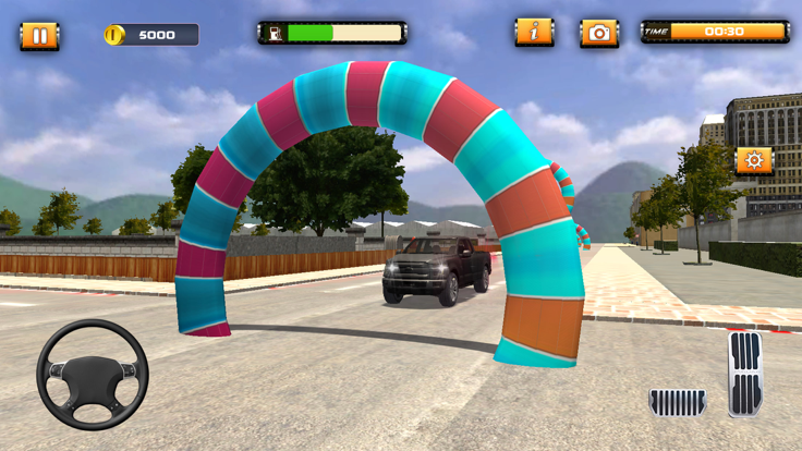 Extreme Jeep Stunts Tricks 3D截图1