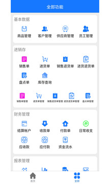云統(tǒng)進銷存截圖