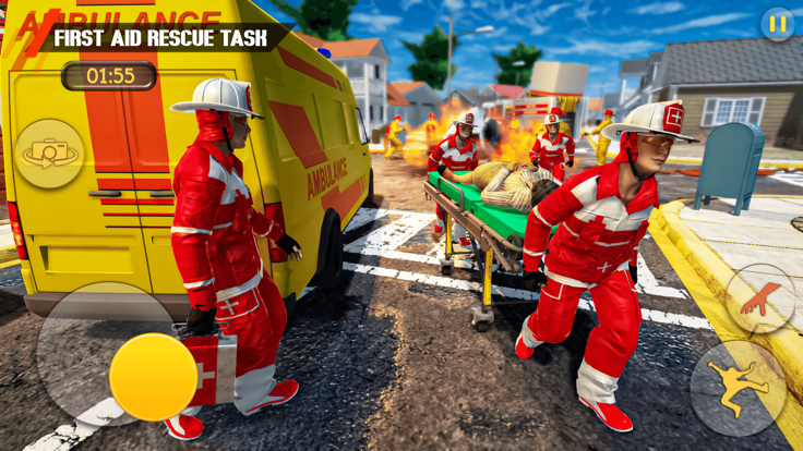 911 Emergency Rescue Hero Sim截图2