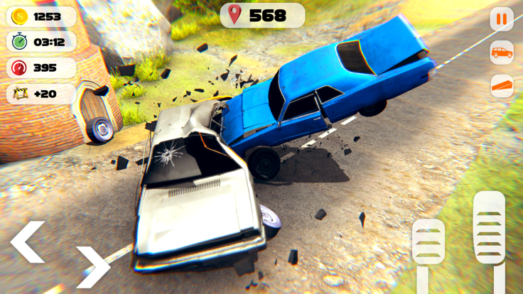 Car Crash Crazy Beam Drive 3D截图3