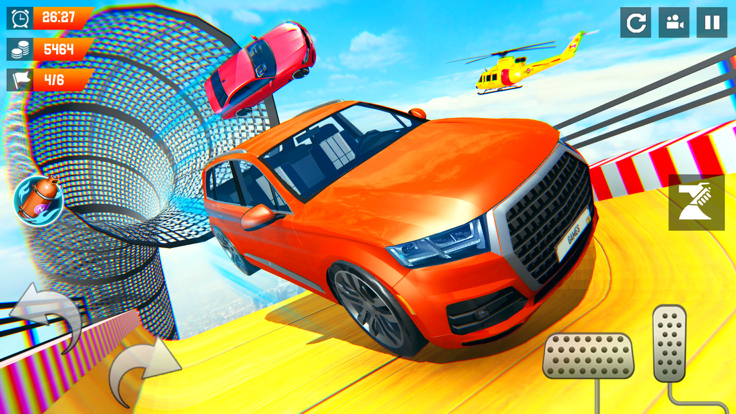 Car Stunt Driver Ramp Jumping截图2