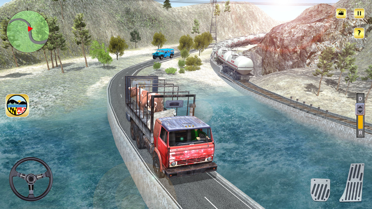 Animal Transport Cargo Truck截图4