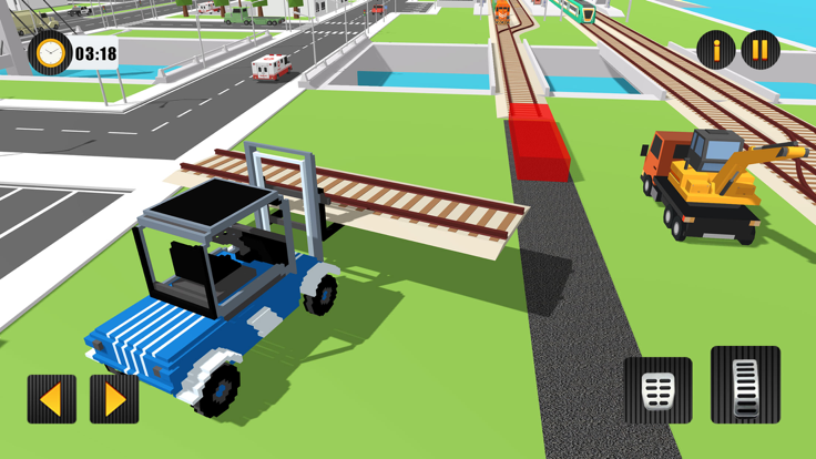 Railway Road Track Craft截图1