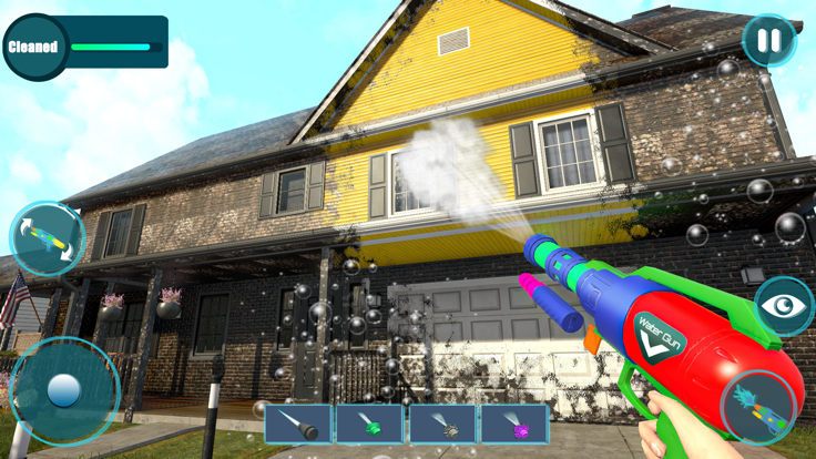 Power Gun Washer Simulator 3D截图4