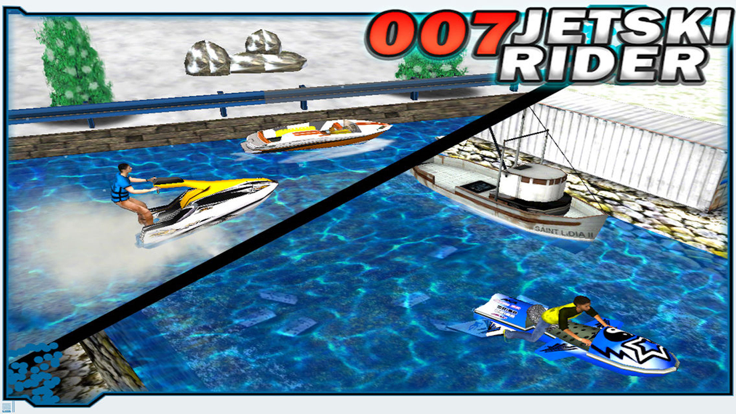 007 JetSki Rider  Bike Race截图1