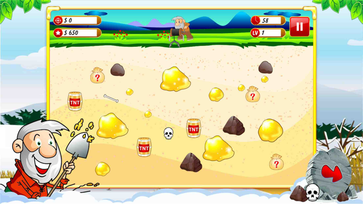 Gold Miner Deluxe Edition Pro截图3