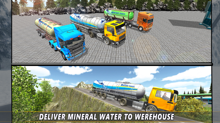 Offroad Water Tanker Transport截图2