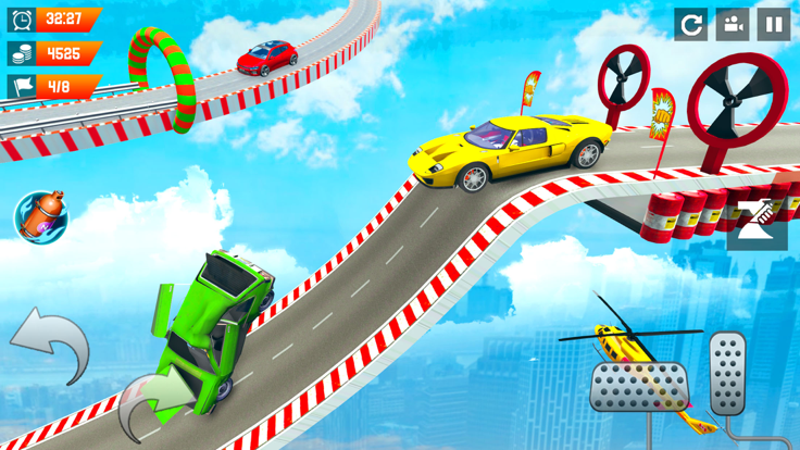 Car Stunt Driver Ramp Jumping截图3