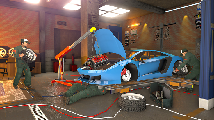 Car Mechanic Junkyard Tycoon截图3