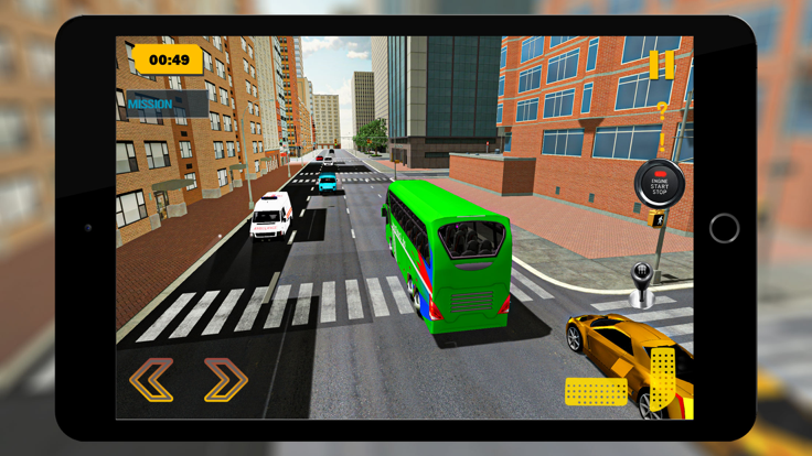 Public Coach Bus Simulator 3D截图2