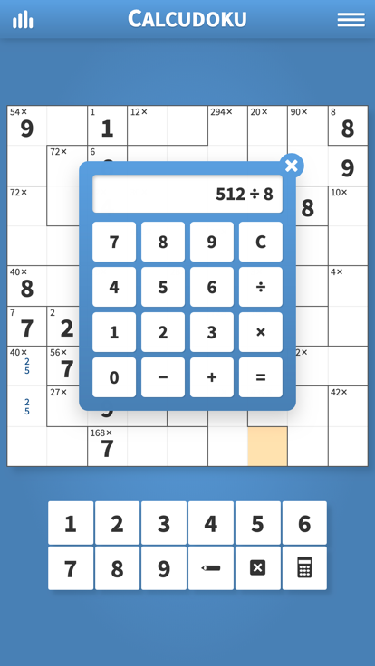 Calcudoku · 数学数独截图2