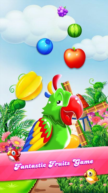 Sweet Fruits best match 3 puzzle截图1