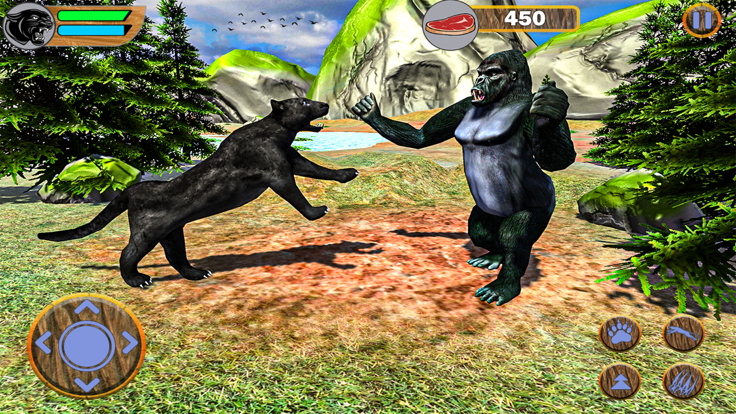 Wild Black Panther Furious Sim截图2