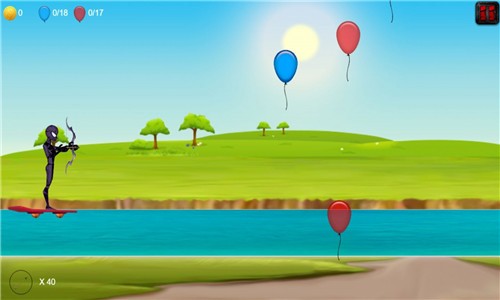 外星人弓箭和气球截图1