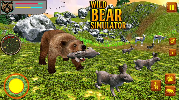 Bear Simulator Wild Animal截图4