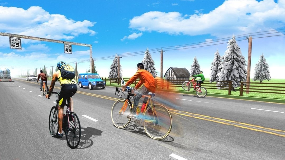 模拟自行车大赛截图3