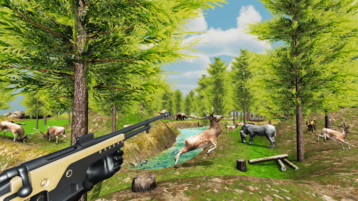 鹿狩獵射擊狙擊手截图3