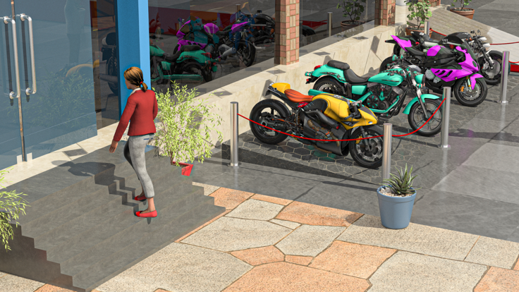 Motorcycle Bike Dealer Games截图4