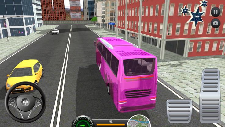 Modern Bus Driving Games 3D截图4