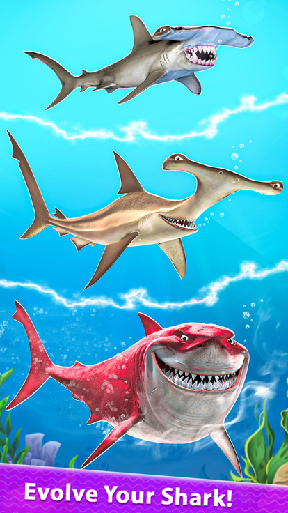 Merge & Eat Shark Evolution截图1