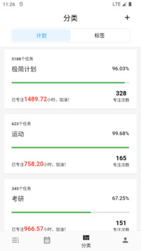 極簡計劃截圖