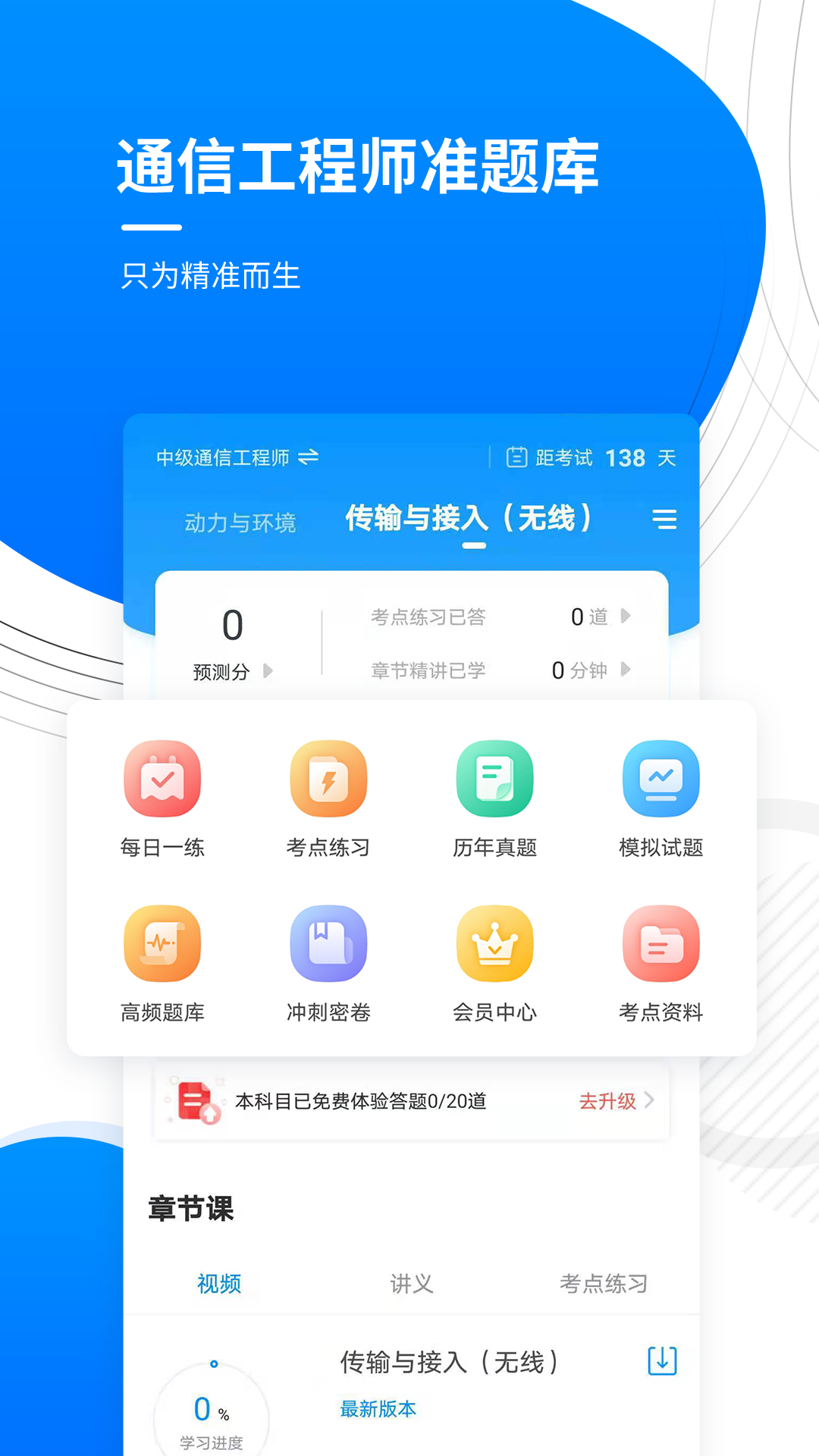 通信工程师准题库截图1