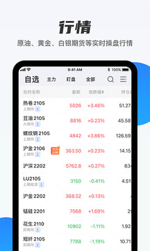 期貨先鋒截圖