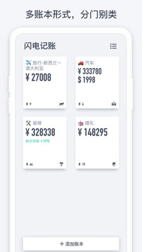 閃電記賬截圖
