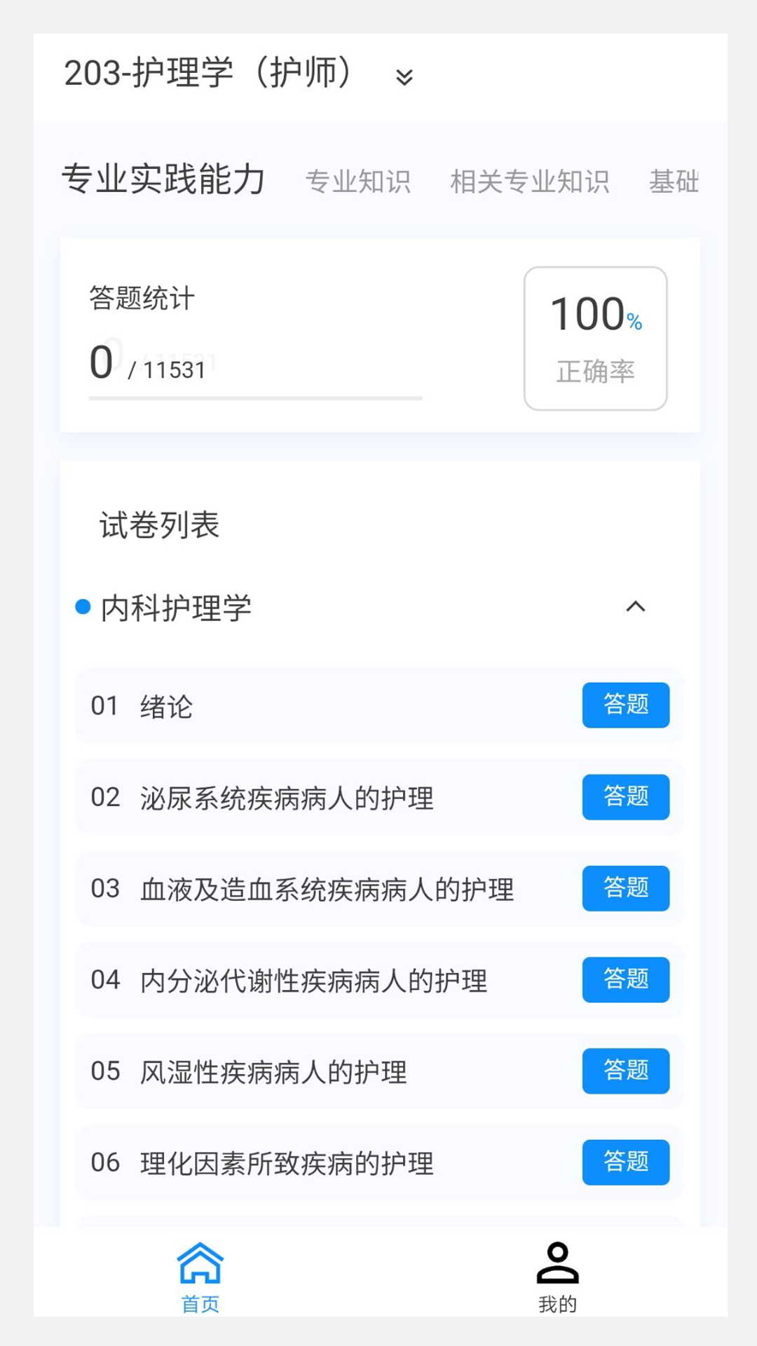 初级护师原题库v1.0.0截图4