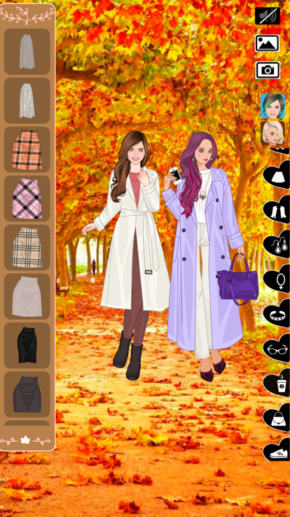 Autumn fashion dress up game截图4