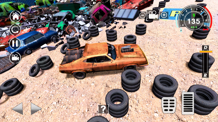 Junkyard Car Parking 3D截图4