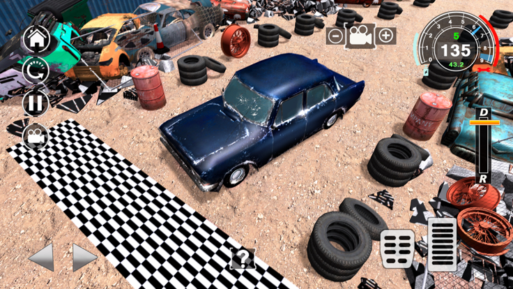 Junkyard Car Parking 3D截图5