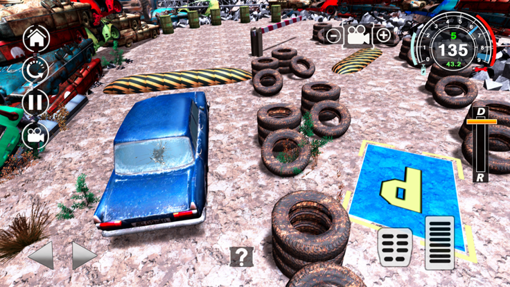 Junkyard Car Parking 3D截图3