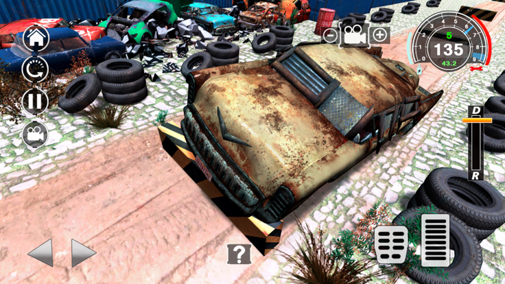 Junkyard Car Parking 3D截图1