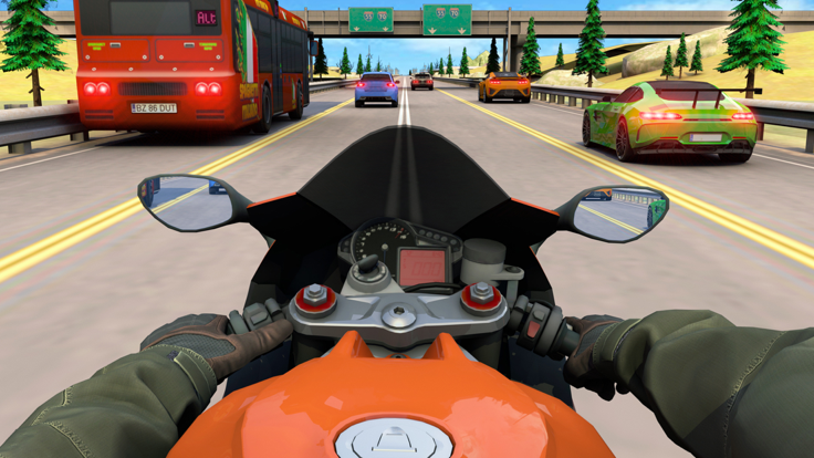 Motorcycle Racing Games 2021截图1