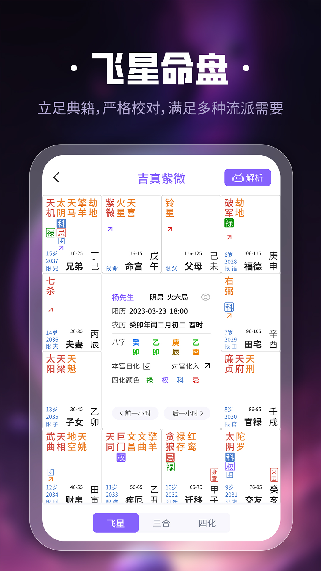 吉真紫微斗数v1.3.2截图4