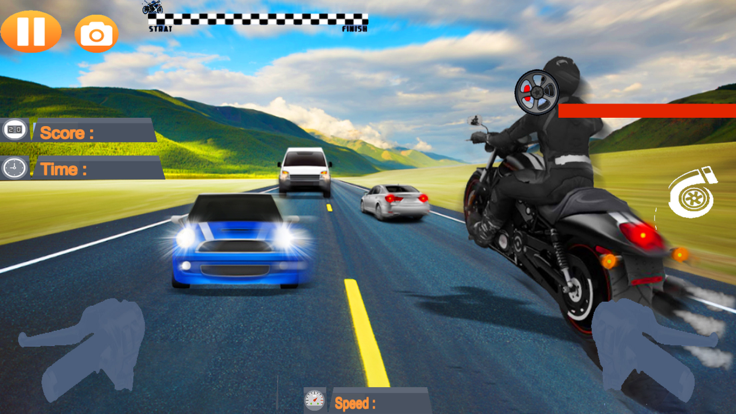 Moto Highway Traffic Racer截图2